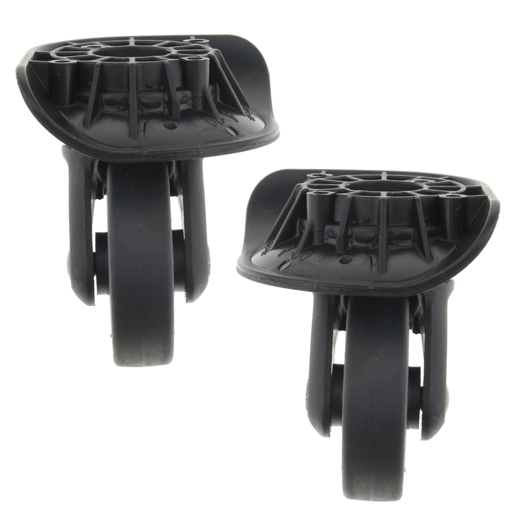1 Pair Swivel Suitcase Luggage Wheels Replacement Casters for Travel Bag A90 Replacement Luggage Wheel