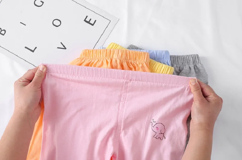 Summer New Style Children's Cotton Anti- Mosquito Pants for Boys and Girls Thin Loose Casual Bloomers for Boys and Girls KF052