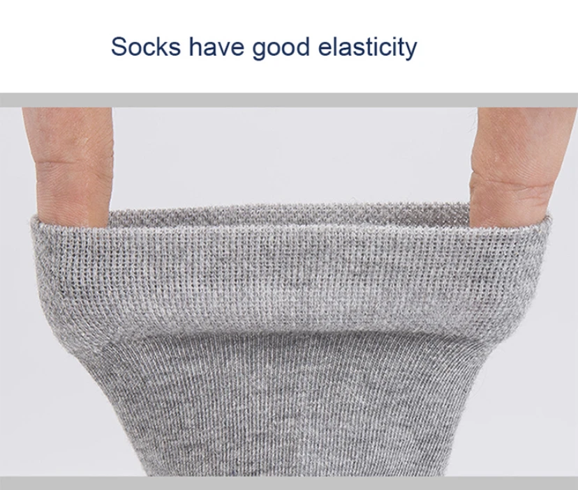 10pairs/lotMen's Cotton Socks Business Men's Breathable High-Quality Soft Fabric Men's Solid Color Long Socks Business CasualMen