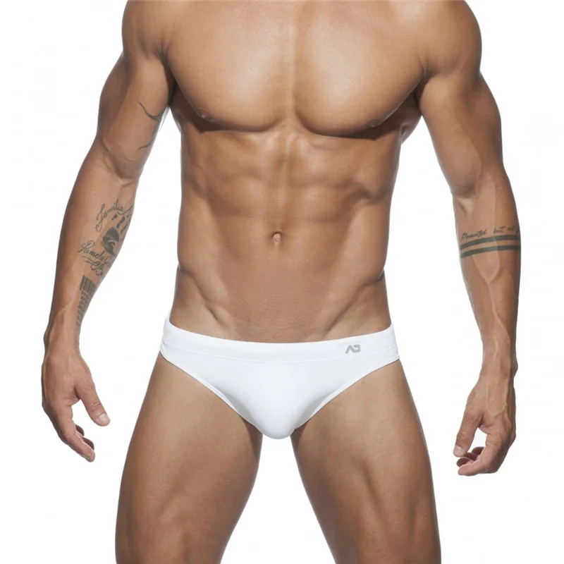 Solid Push up Men Neon Swim Bikni Brief Trunks Unerwear Sexy Swimwear Beach Surf Shorts Swimsuit Bathing Suit Sunga Panties