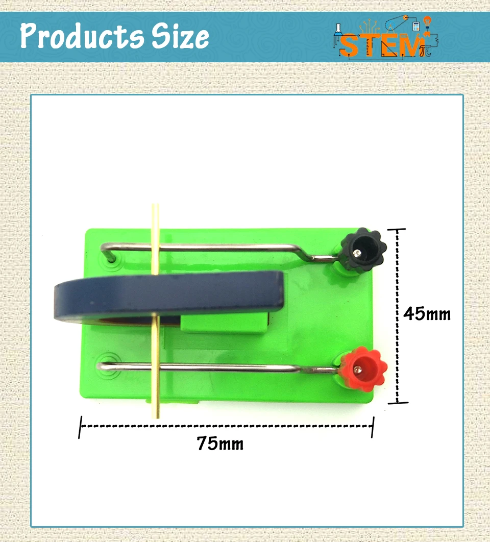 Magnetic Field Acting on Current Experimental Apparatus Ampere Force Experimental Apparatus for Junior School Physics Teaching