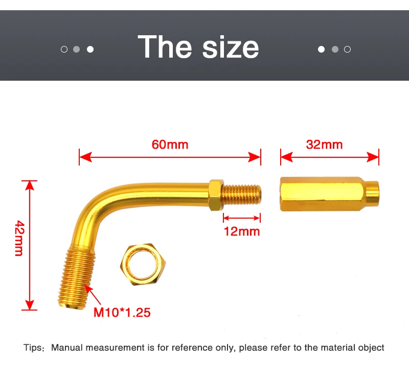 Sclmotos- CNC Motorcycle 90 Degree Adjuster Throttle Cable Screw Head Brake Clutch Wire Cable For Dirt Pit Bike Moped Scooter