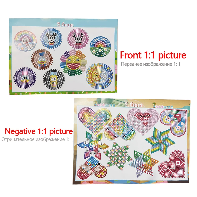 2.6mm Mini Hama Beads Fuse Beads Set Puzzles Toy 24 48 72 Color Hama Beads Diy Puzzles High Quality Handmade Gift Children Toy