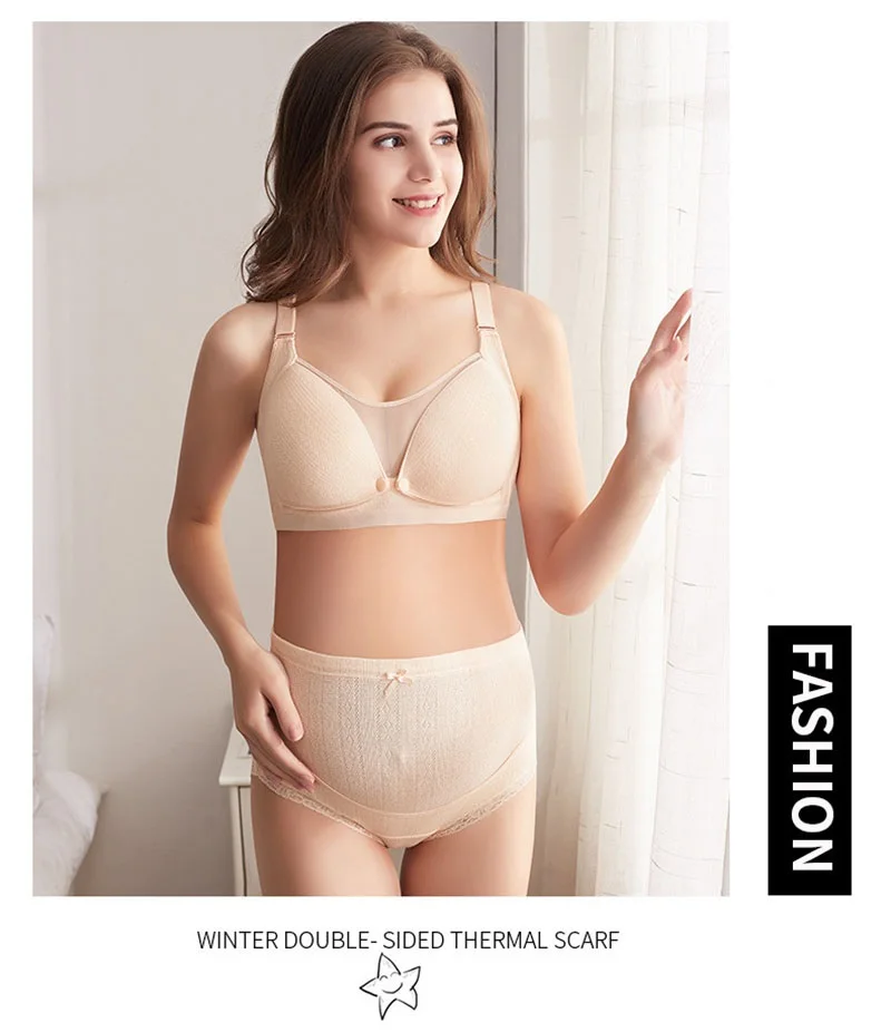 3 Colors Plus Size Cotton Pregnant Shorts High Waist Pregnancy Briefs Adjustable Maternity Underwear Panties for Women Clothes