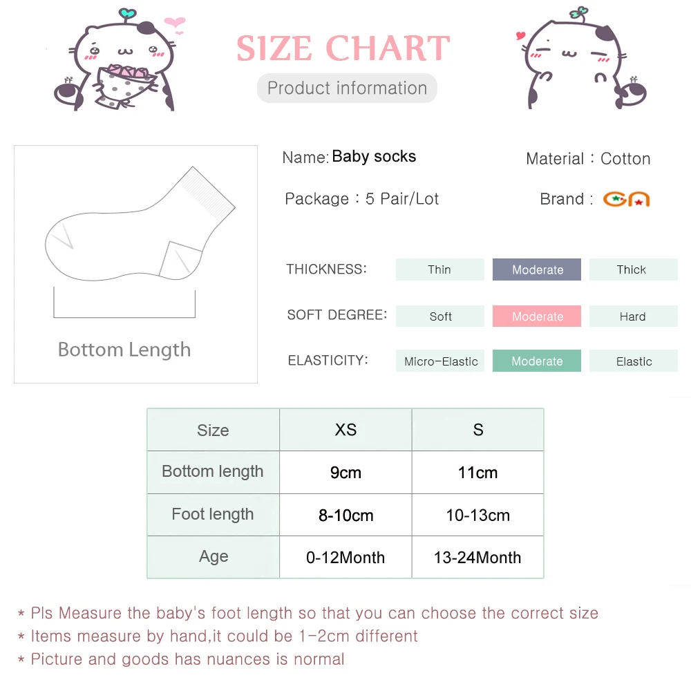 5 Pairs/Lot Baby Socks Newborns Infant Cute Cartoons Soft Cotton Mesh Short Socks For 0-24 Month Boy Girl Babies Fashion Kids