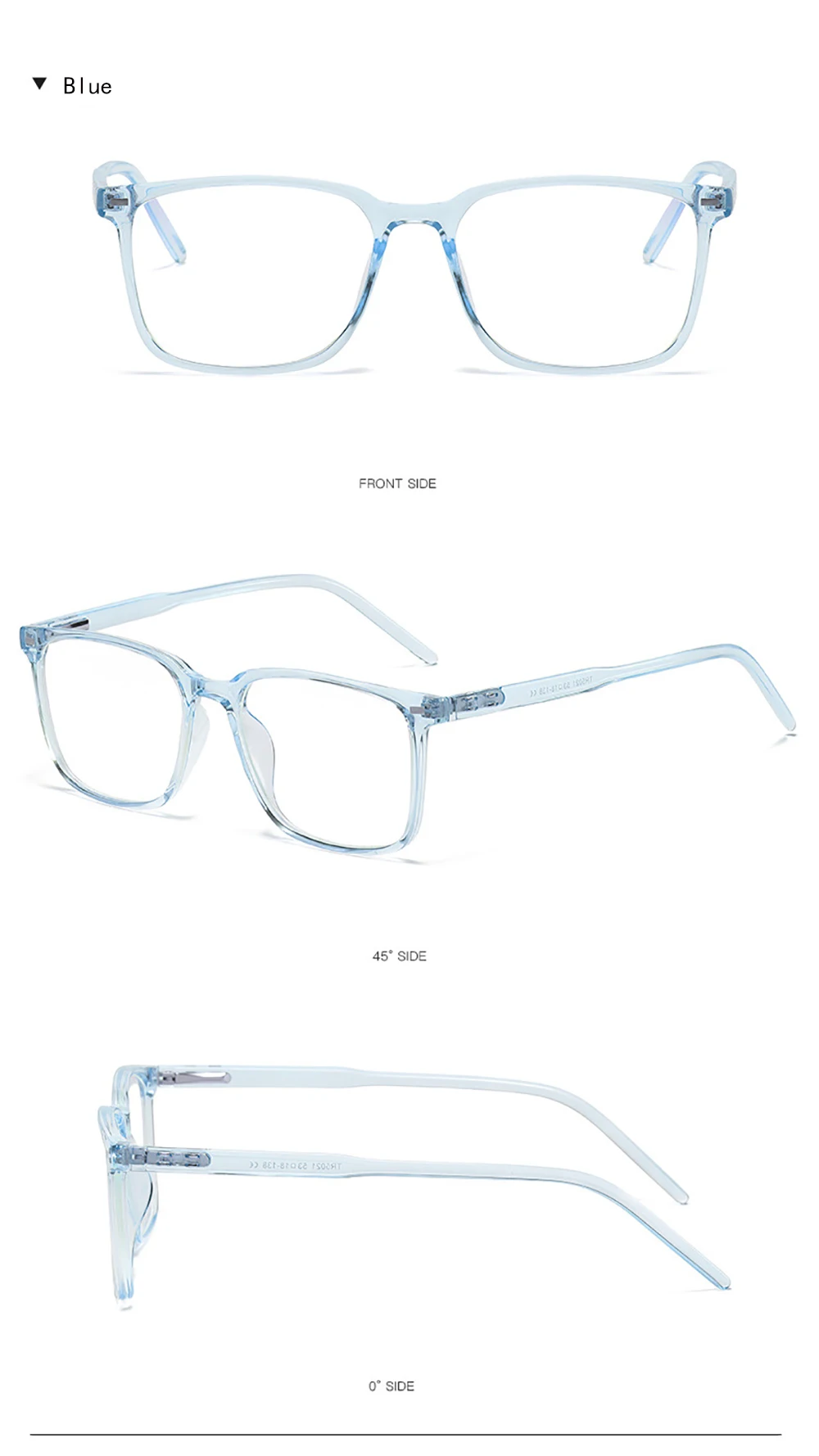 VIVIBEE 2026 Square Blue Light Blocking Glasses Men TR90 Light Frame Anti Blue Ray Eyeglasses Women Classic Computer Eyewear