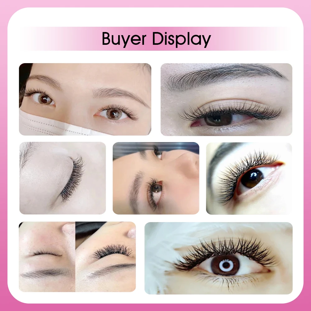 MASSCAKU New Arrival YY Shape Lash Fluffy Individual Eyelash Extensions Natural and Soft Lash Wholesale/Supplies