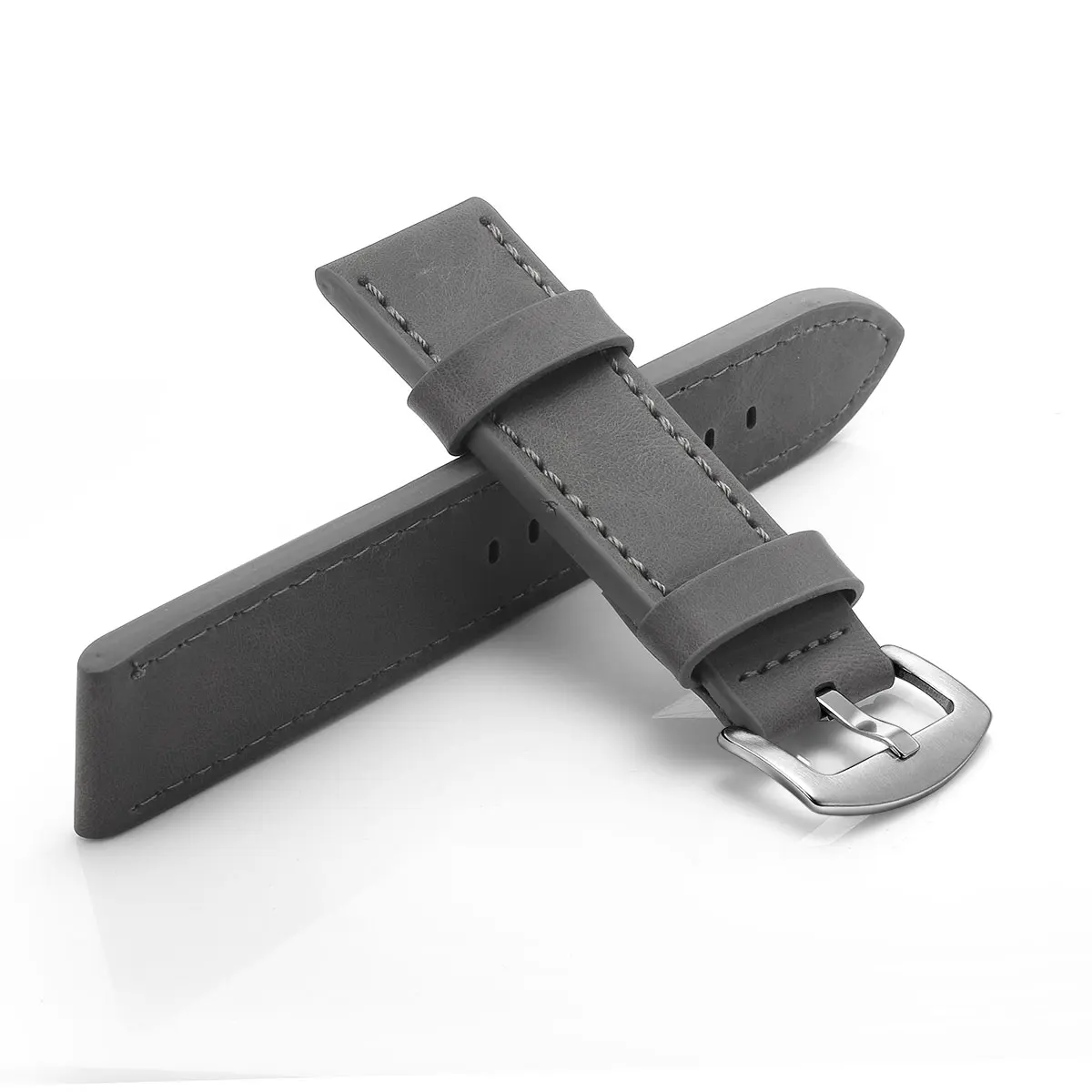 Fashion Watch Band Strap Sport Vintage Leather Watchband Stainless Steel Buckle Watch Accessories 18mm 20mm 22mm 24mm
