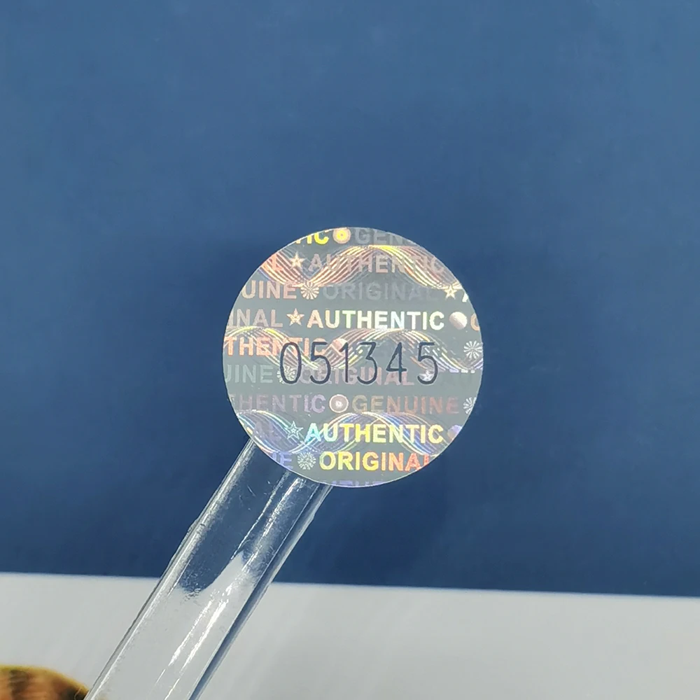 2000pcs 15mmx15mm, Hologram Security Warranty Stickers,Tamper Proof Void Original Label ,Custom Logo