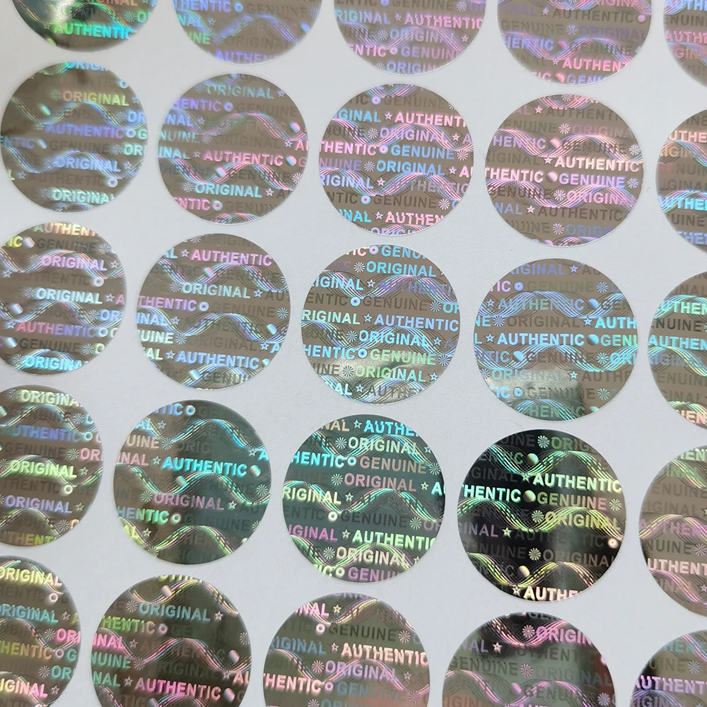 2000pcs 15mmx15mm, Hologram Security Warranty Stickers,Tamper Proof Void Original Label ,Custom Logo
