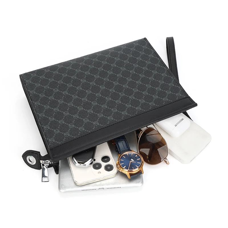 2026 New Men Clutches Bags Wallets Envelope Bag Purse Business Male Phone Clutch Bags Designer Men Bags Wristlets Bags