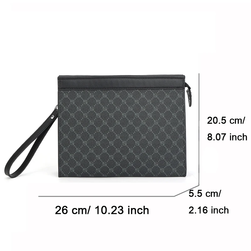 2026 New Men Clutches Bags Wallets Envelope Bag Purse Business Male Phone Clutch Bags Designer Men Bags Wristlets Bags