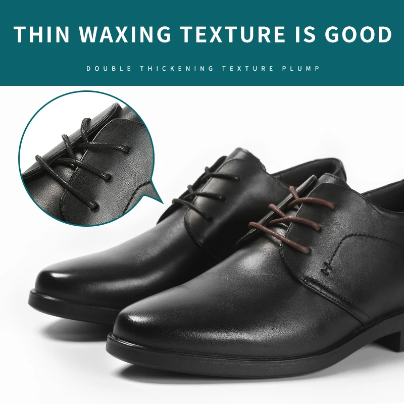 Cotton Waxed Shoelaces Round Oxford Shoe laces Boots Laces Waterproof Leather Shoelace Length 60/80/100/120/140/180cm 6 Color