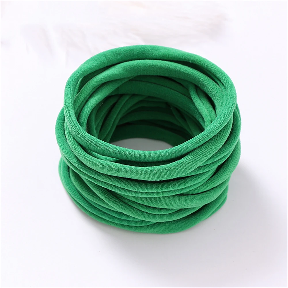 20Pcs/Lot Baby Girl DIY Nylon Headbands Soft Traceless Stretchy Headband for Children Hair Band Girl Elastic Hair Accessories