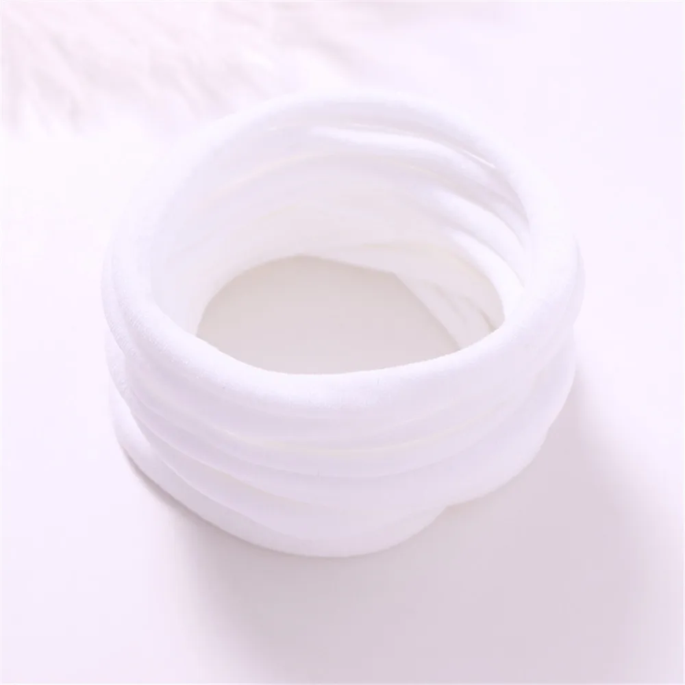 20Pcs/Lot Baby Girl DIY Nylon Headbands Soft Traceless Stretchy Headband for Children Hair Band Girl Elastic Hair Accessories