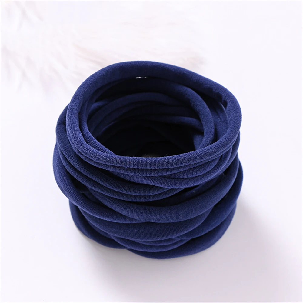 20Pcs/Lot Baby Girl DIY Nylon Headbands Soft Traceless Stretchy Headband for Children Hair Band Girl Elastic Hair Accessories