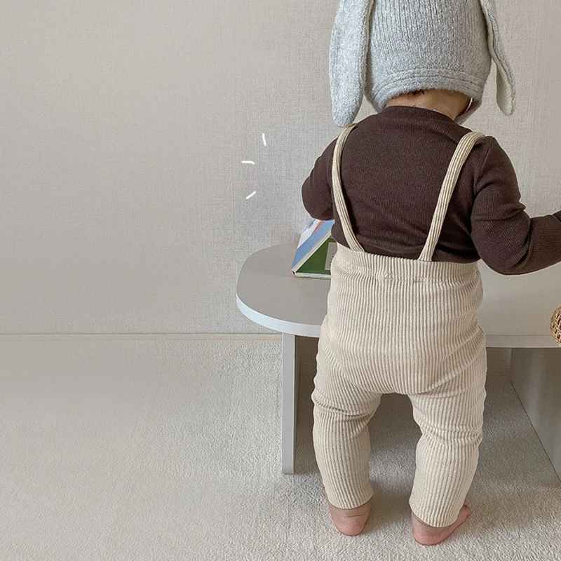 Baby Pants Leggings Cotton Elasticity Pants For Newborn Girl And Boy Pp Pants Baby Strap Overalls Toddler Baby Pants Clothes