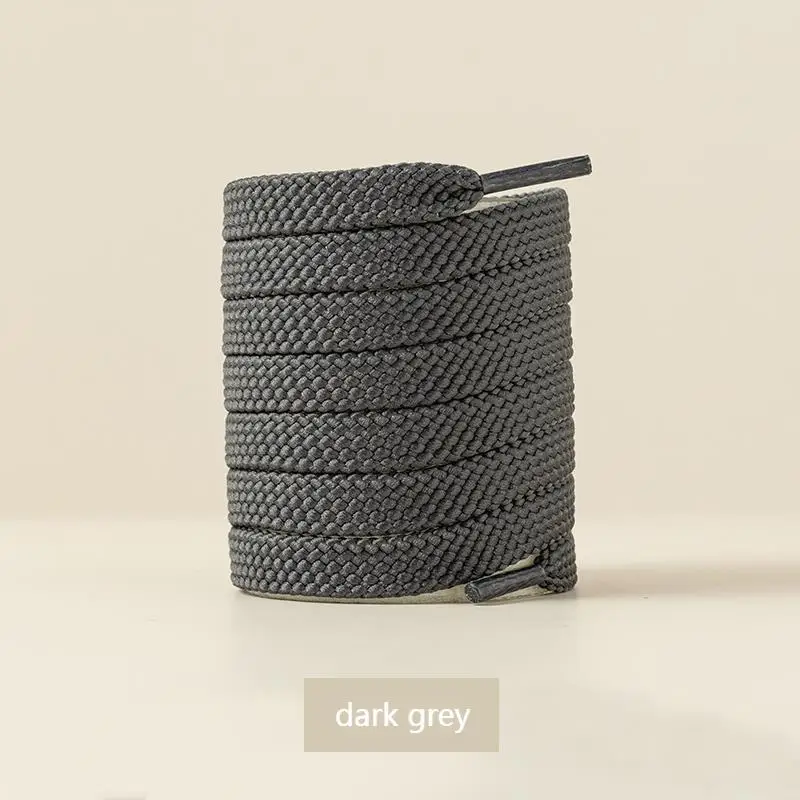 Quality Classic Shoelaces for Sneakers Fabric Flat Shoe laces White Black Shoelace Elastic Laces Shoes 100/120/140/160CM Strings