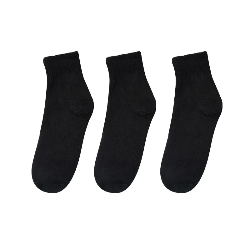 10/5/3MEN'S Mid-calf Socks Cotton Socks for All Seasons, Solid Colour and Versatile