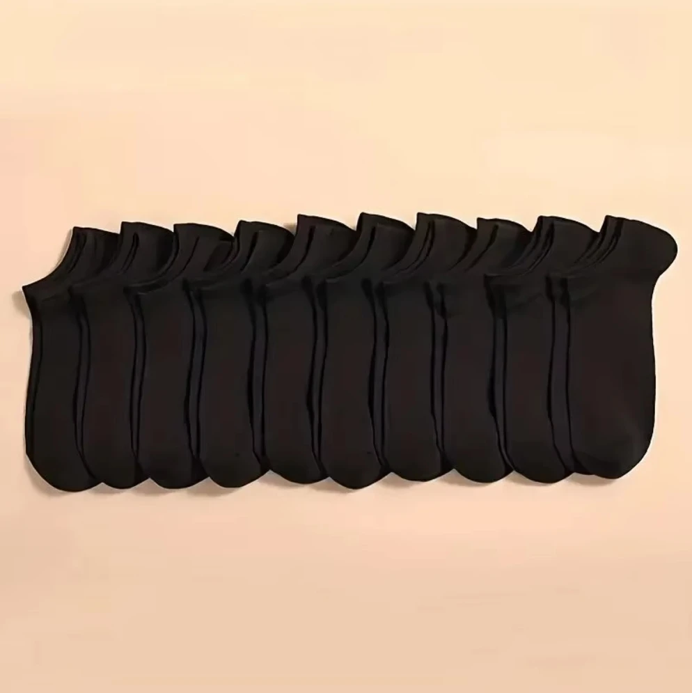 10/5/3MEN'S Mid-calf Socks Cotton Socks for All Seasons, Solid Colour and Versatile