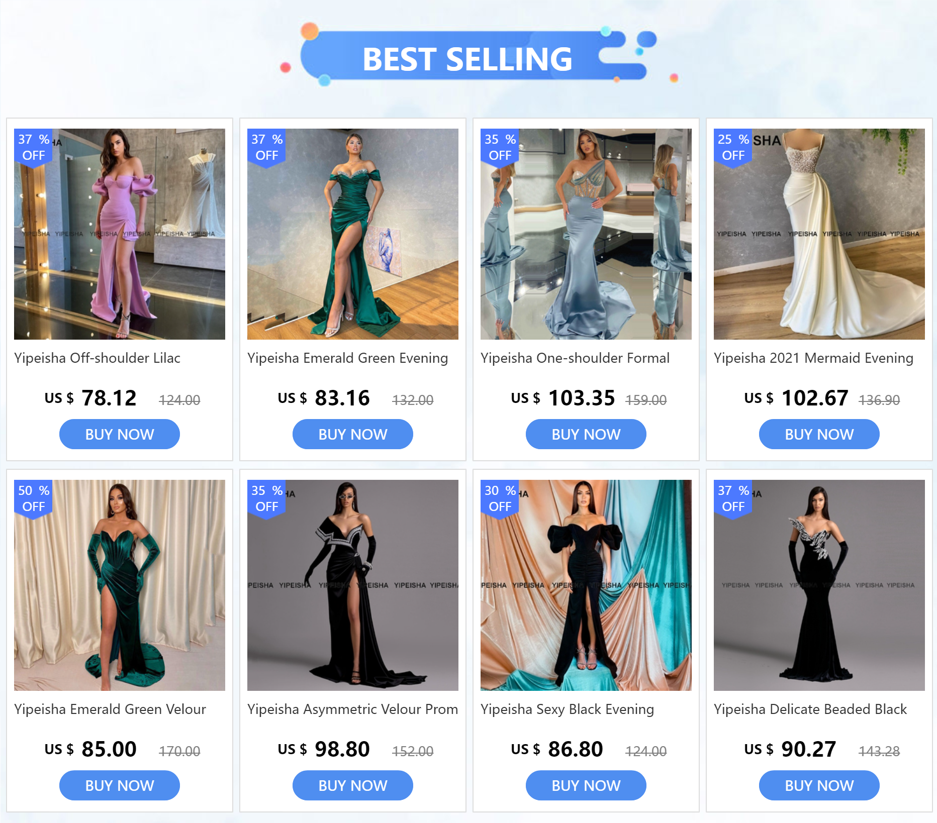 Customized Glitter Silver Sequin Prom Gown High Split Evening Dress Spaghetti Straps Birthday Party Dress Mermaid Robe de Soiree