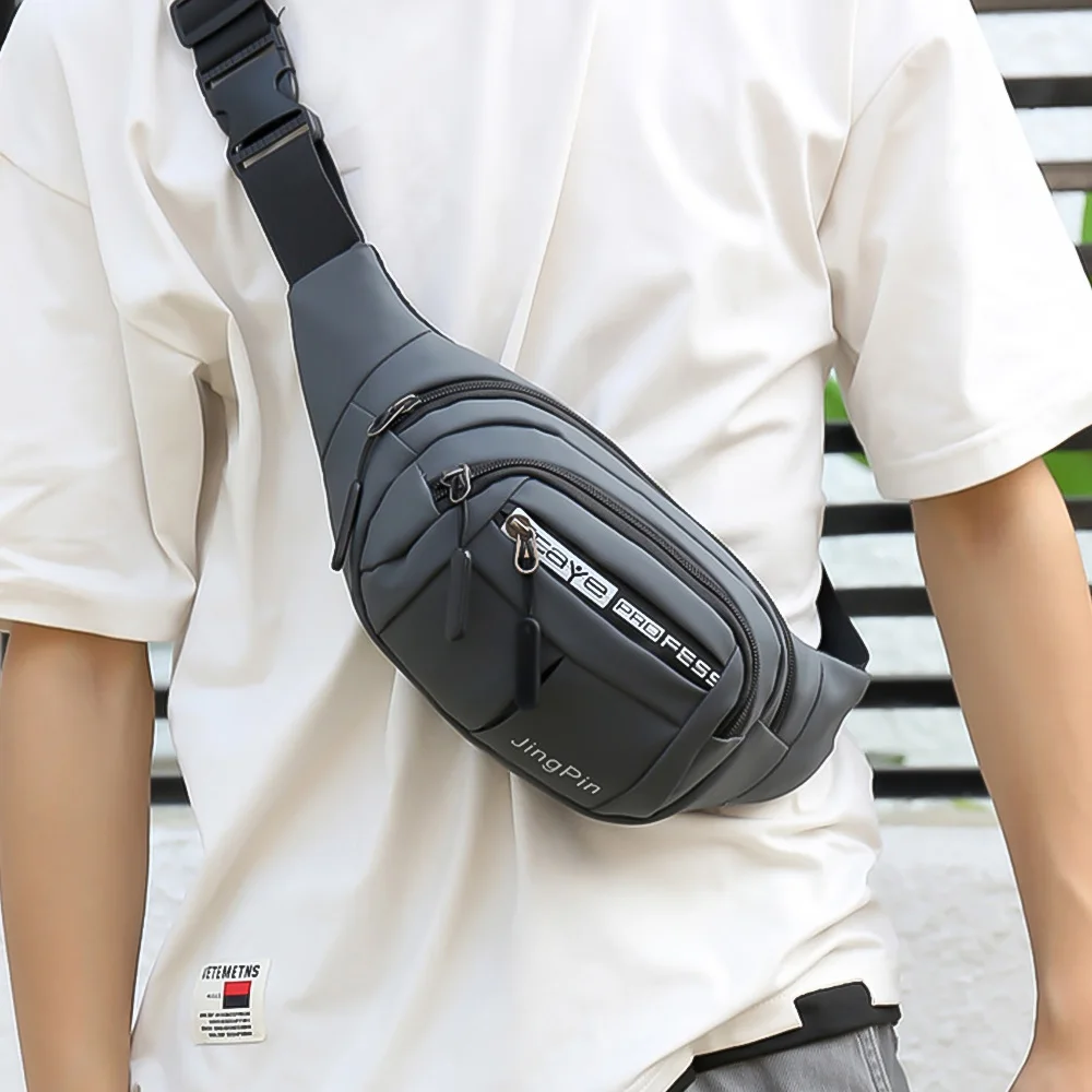 Men Women Belt Pouch Waist Bag Waterproof Fanny Pack For Male Bum Kangaroo Hip Sack Belly Cross Banana Shoulder Handbag Canguro