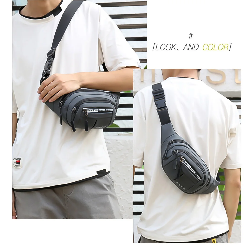 Men Women Belt Pouch Waist Bag Waterproof Fanny Pack For Male Bum Kangaroo Hip Sack Belly Cross Banana Shoulder Handbag Canguro