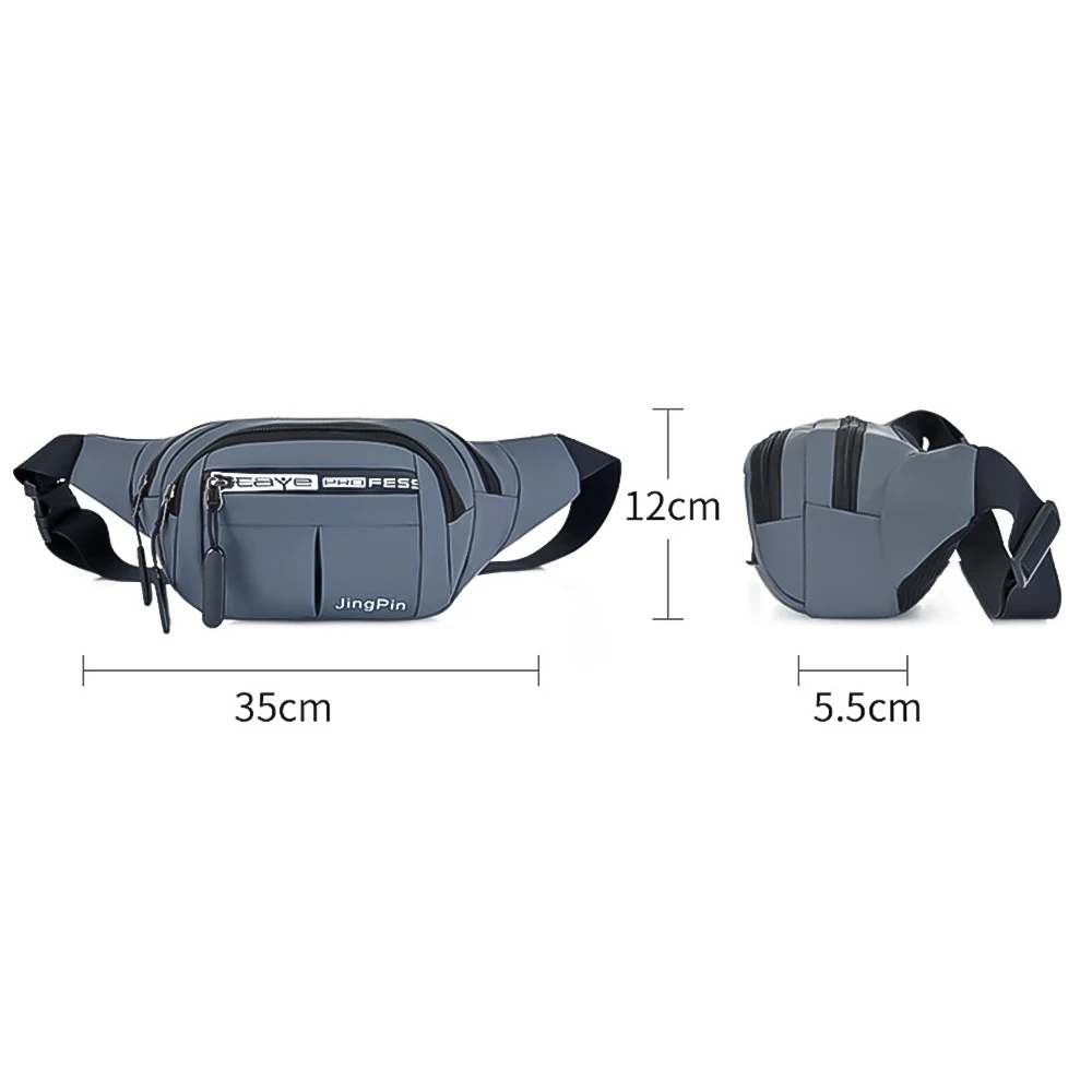 Men Women Belt Pouch Waist Bag Waterproof Fanny Pack For Male Bum Kangaroo Hip Sack Belly Cross Banana Shoulder Handbag Canguro