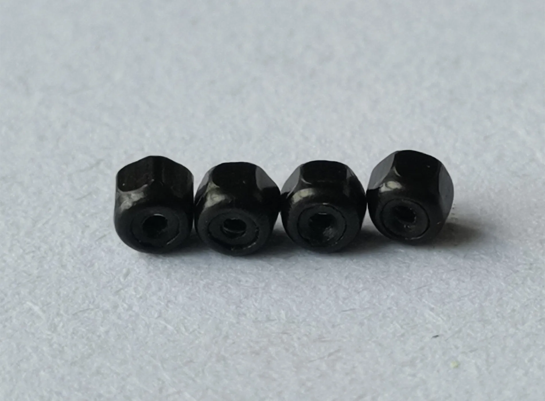 Gold Silver Black Self Lock Anti-loose Fingerboard Locknuts with Nylon Inside