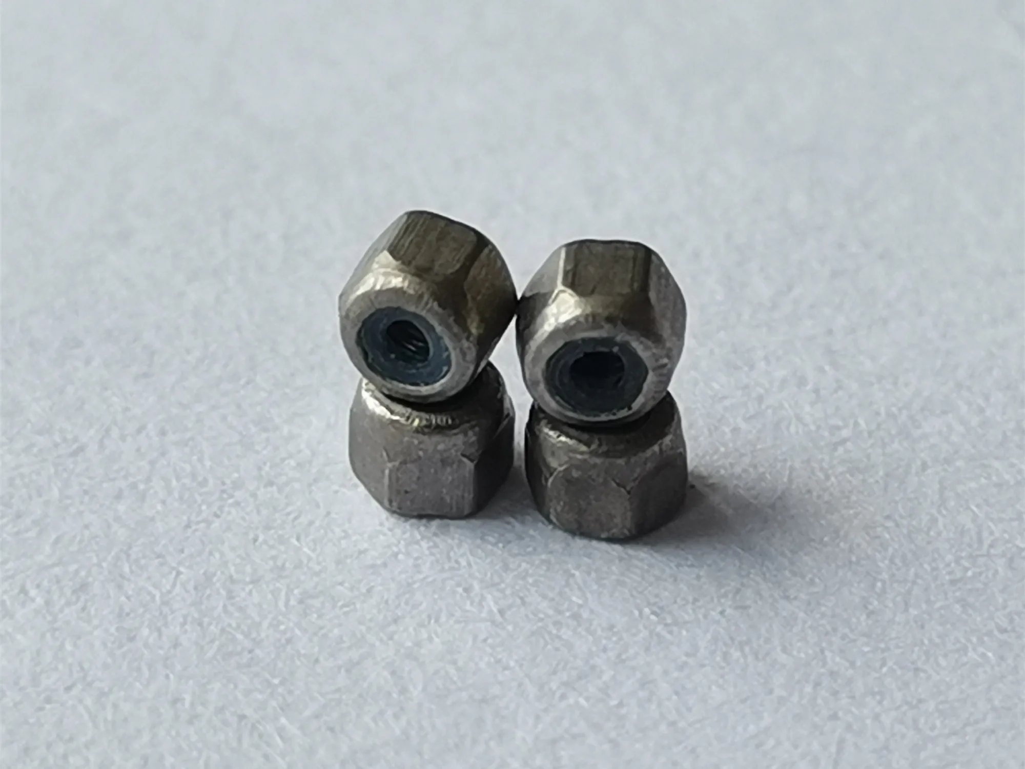 Gold Silver Black Self Lock Anti-loose Fingerboard Locknuts with Nylon Inside