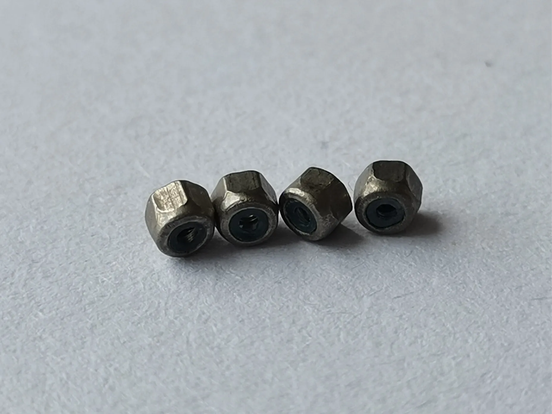 Gold Silver Black Self Lock Anti-loose Fingerboard Locknuts with Nylon Inside