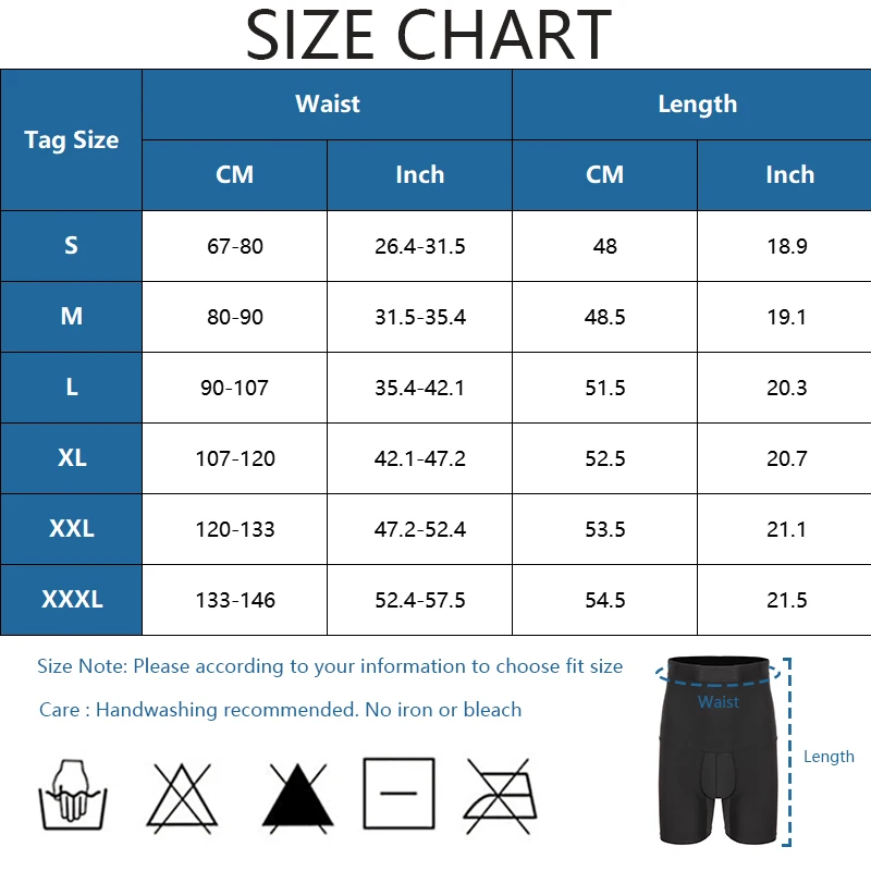 Men Tummy Control Shorts Body Shaper Compression High Waist Trainer Belly Stomach Flat Slimming Shapewear Boxer Underwear Fajas