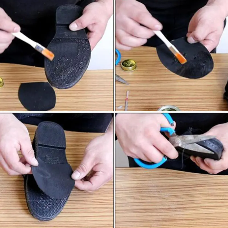 Shoe Wear-resistant Sole Protector for Unisex Sneakers Outsole Rubber Soles Stickers Anti-Slip Wearable Pads Rubber Shoe Soles