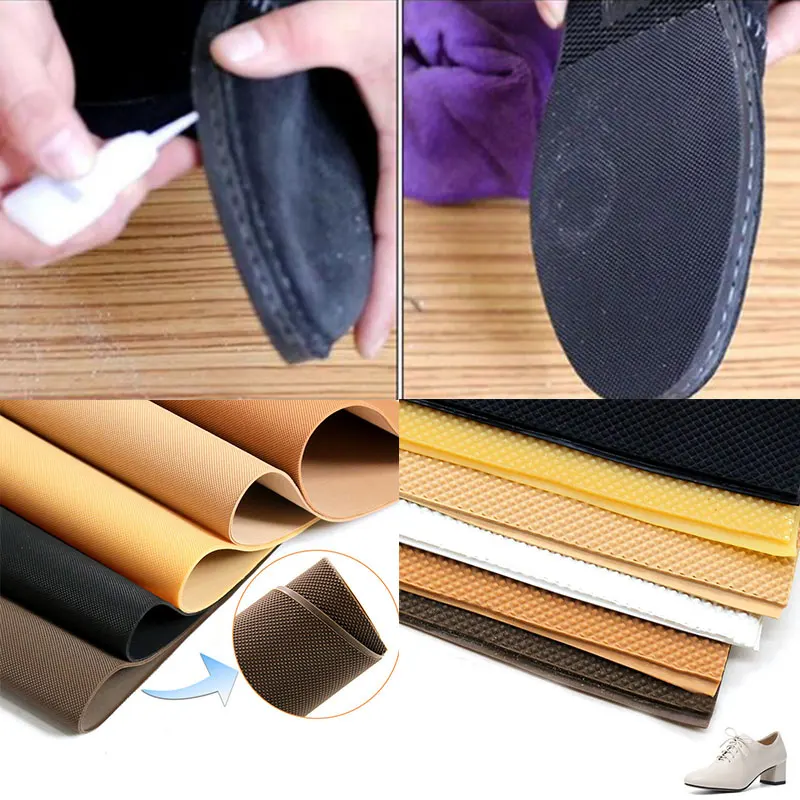 Shoe Wear-resistant Sole Protector for Unisex Sneakers Outsole Rubber Soles Stickers Anti-Slip Wearable Pads Rubber Shoe Soles