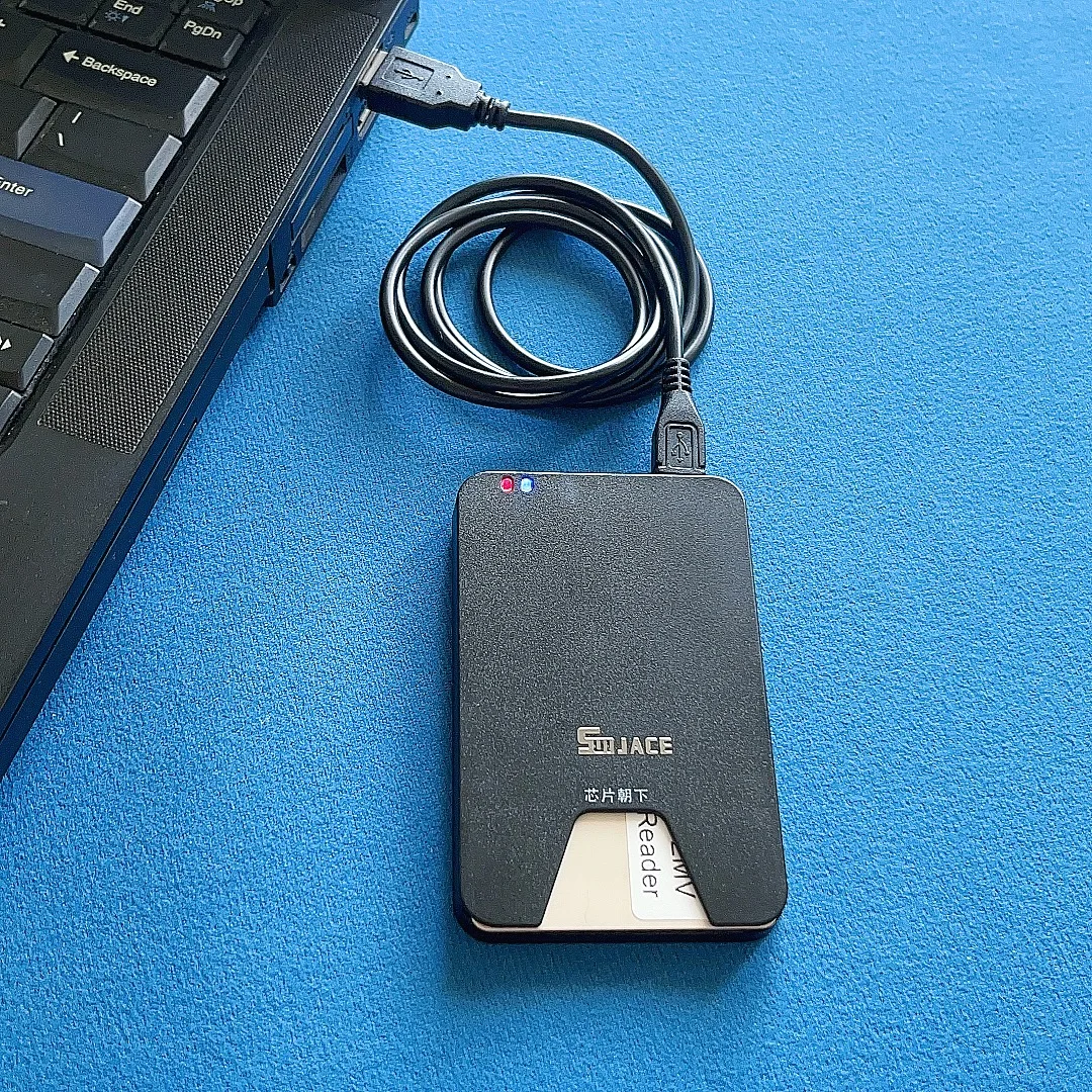 USB Smart Card Reader For Bank Card IC/ID EMV card Reader for Windows 8 10 USB-CCID ISO 7816 Electronic Dni Reader Spain Id Card