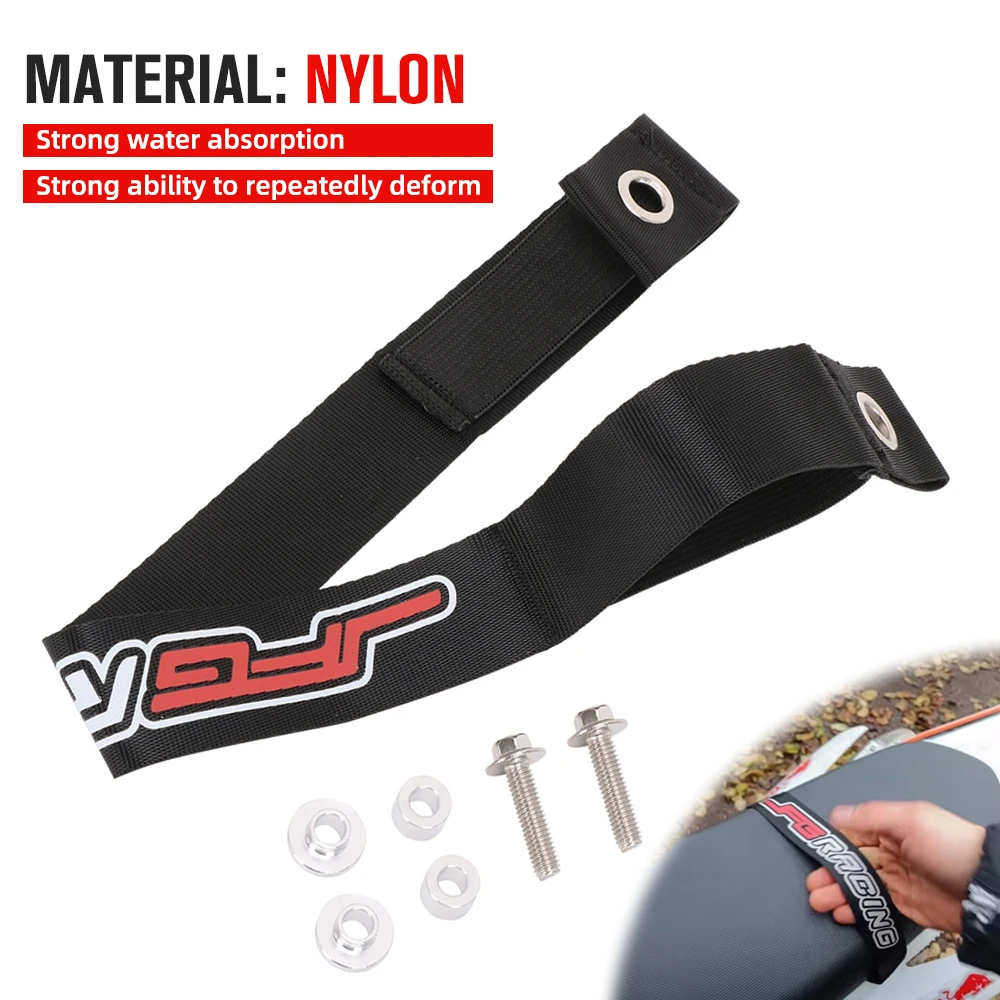 Motorcycle Front Rear Rescue Strap Pull Sling Belt Leashes For Beta 125 200 250 300 350 390 430 RR 2T 4T Off-road Pit Dirt Bike