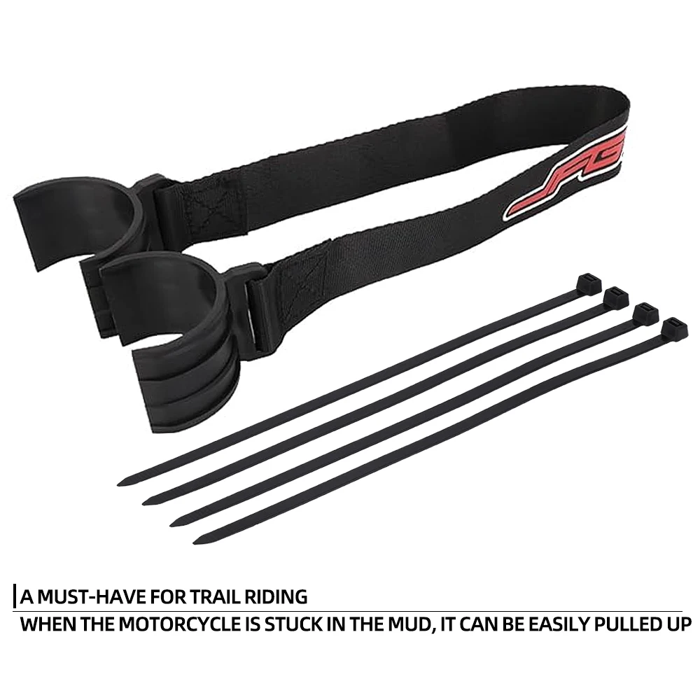 Motorcycle Front Rear Rescue Strap Pull Sling Belt Leashes For Beta 125 200 250 300 350 390 430 RR 2T 4T Off-road Pit Dirt Bike
