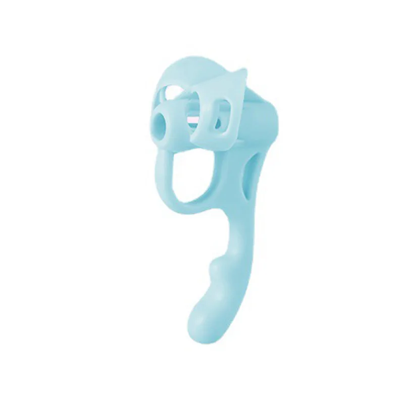 Kids Silicone Pen Grip - Ergonomic Pencil Holder Posture Corrector for Children, Writing Aid Tool Set