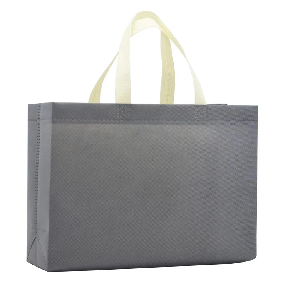 Women Foldable Shopping Bag Reusable Eco Large Unisex Fabric Non-woven Shoulder Bags Tote Grocery Cloth Bags Pouch