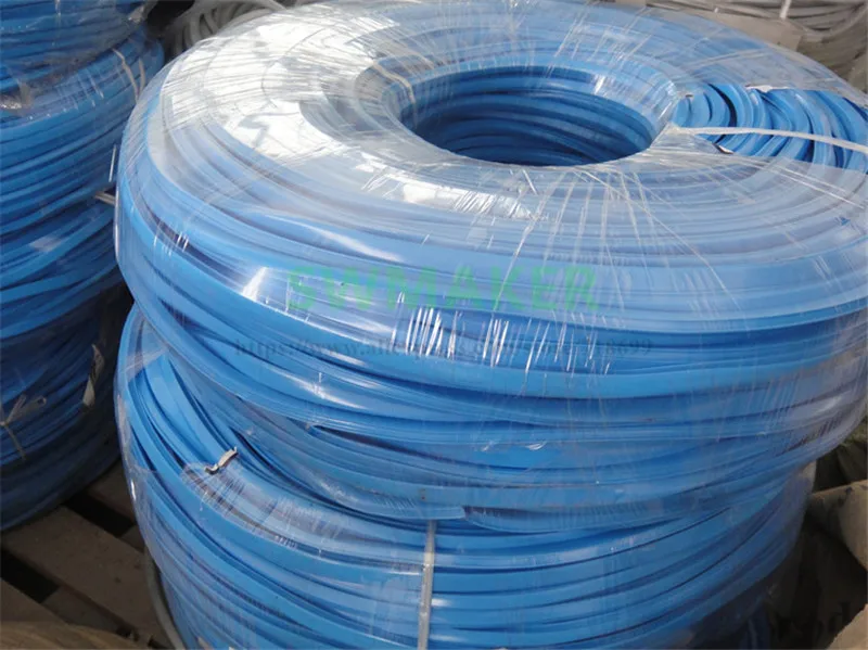 10 Meters 6mm/8mm/10mm Flat Seal for 20/30/40/45/50/60 series EU Aluminum Profile Soft Slot Cover/Panel 3D printer Extrusion