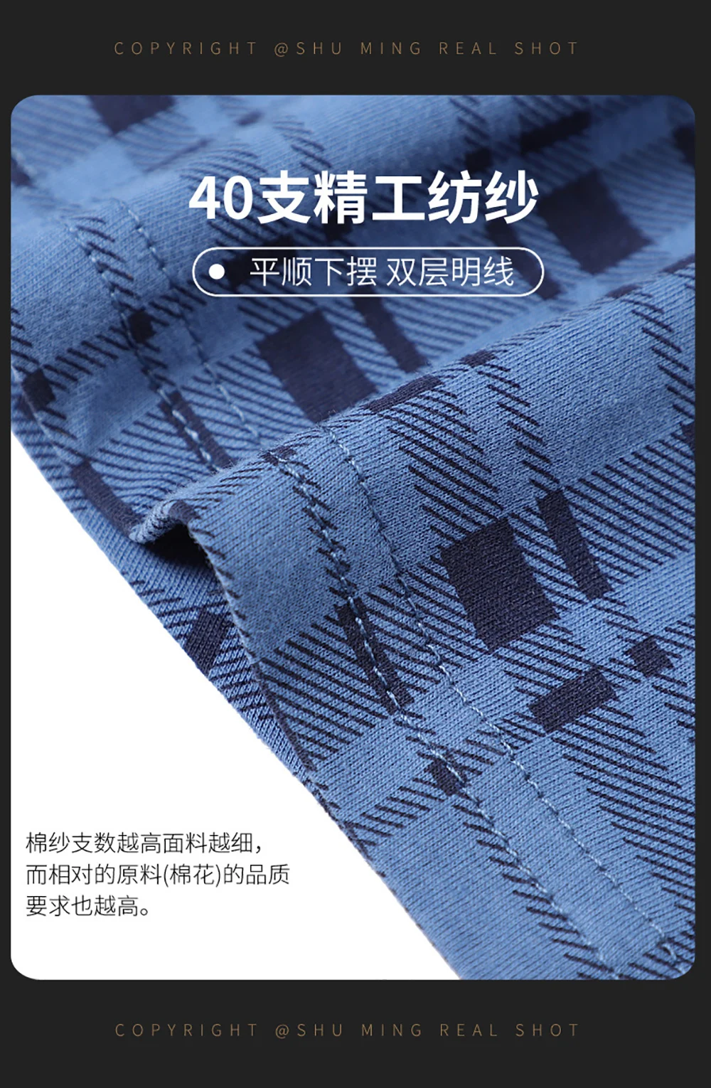 100% Cotton Plaid Pajama Pants Men Comfortable Widen Waist Elastic Pajamas Sleep Shorts Button Placket PJ Pants Pijama Hombre