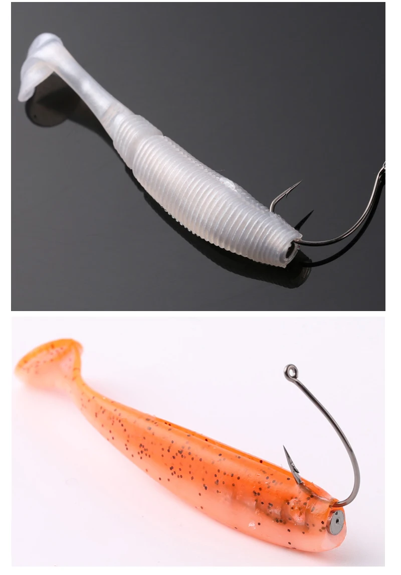 LSP New Nail Pagoda Fishing Sinker Small Thin Worm Weights Sinkers Fishing Tackle Insert Into Soft Plastic Lures 0.3g