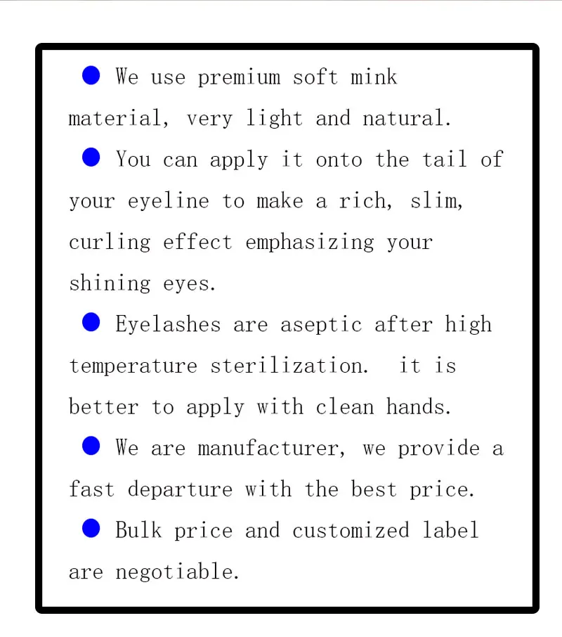 The Royal Blue Color 8-15 Length Is Mixed With Natural Softness To Extend The Professional Grafting False Eyelash Makeup 0.07