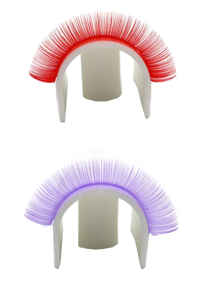 The Royal Blue Color 8-15 Length Is Mixed With Natural Softness To Extend The Professional Grafting False Eyelash Makeup 0.07