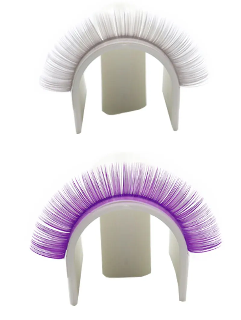 The Royal Blue Color 8-15 Length Is Mixed With Natural Softness To Extend The Professional Grafting False Eyelash Makeup 0.07