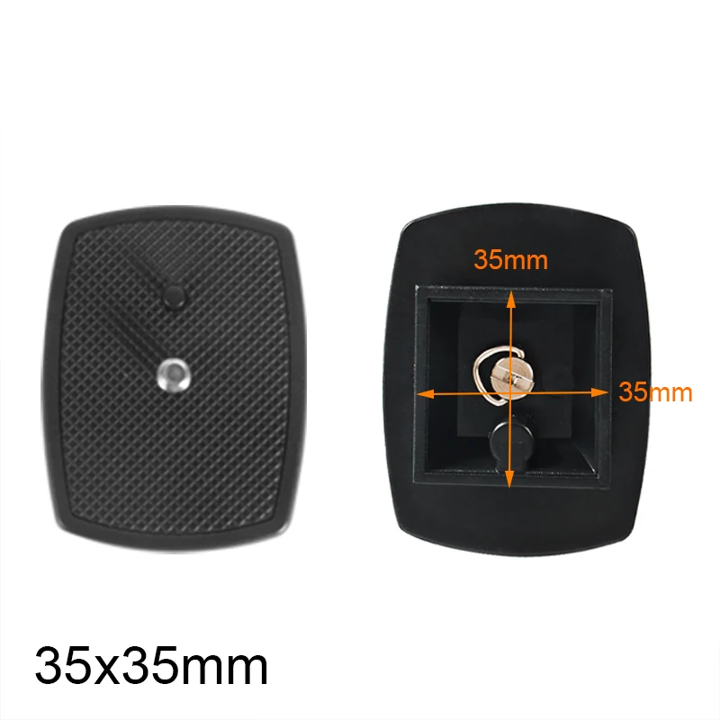 690 Series Quick Release Plate 35mm 43mm Long Camera Plate Tripod Head Mount Adapter With 1/4 Screw For Dslr Yunteng Tripod