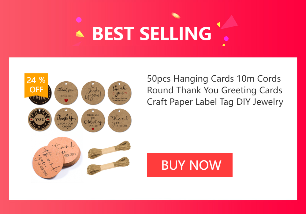 50pcs Opp Self-adhesive Plastic Bag Earrings Display Necklaces Cards For Jewelry Making Cardboard Paper DIY Packages Supply