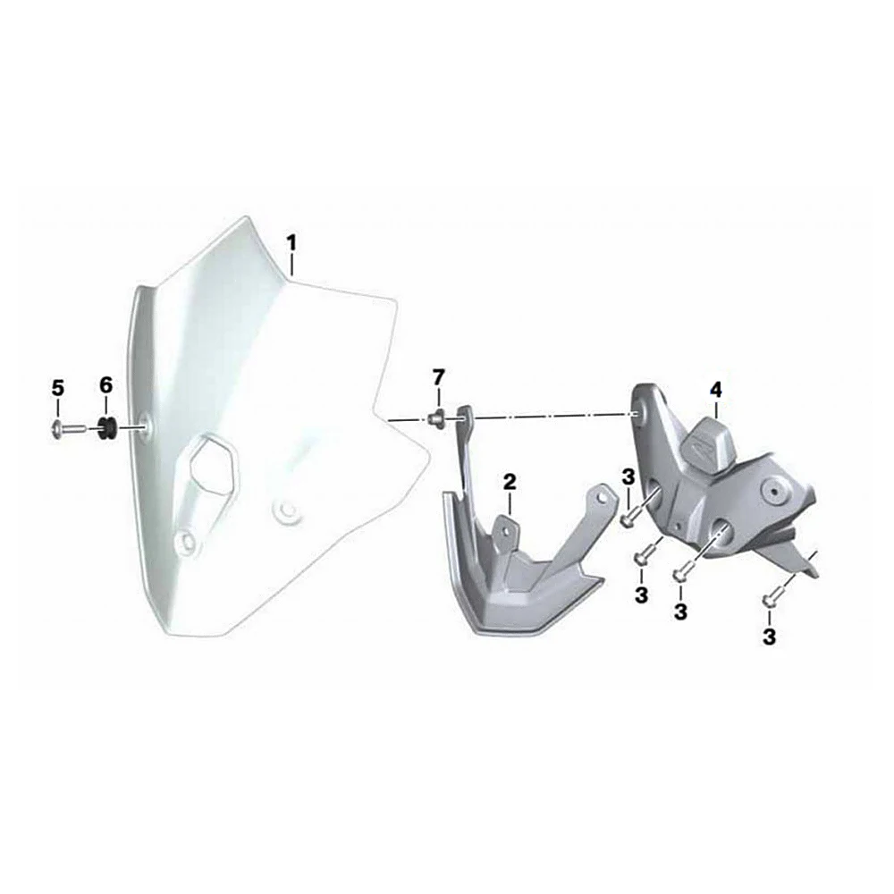 F 900 R Motorcycle Accessories Screen Windshield Fairing Windscreen Baffle Wind Deflectors For BMW F900R F 900R F900 R 2020-2025