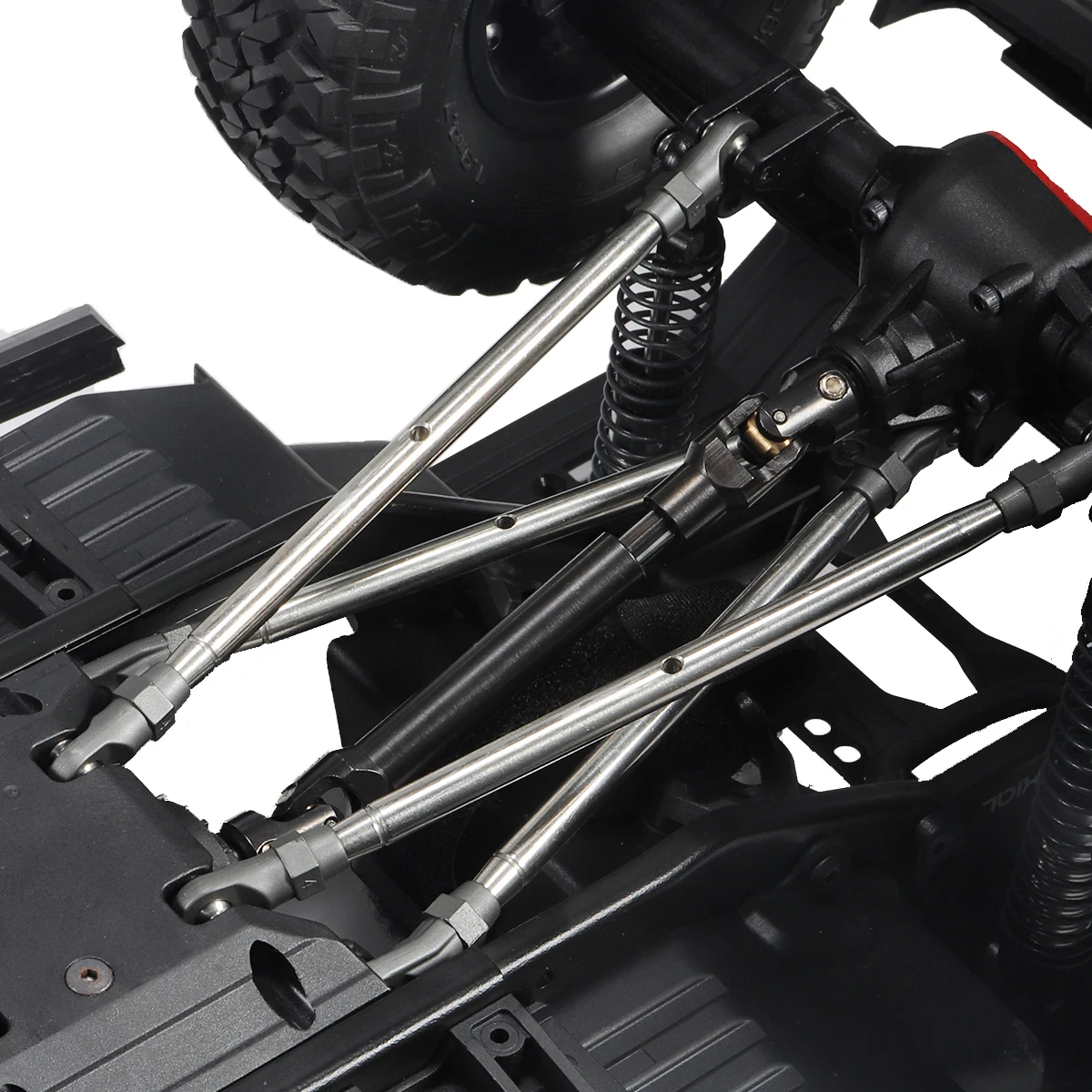 CNC Machined Metal Heavy Duty Drive Shaft for 1/10 RC Crawler Car Axial SCX10 Capra Wraith  TRX4 TRX6 Redcat GEN8 CC01