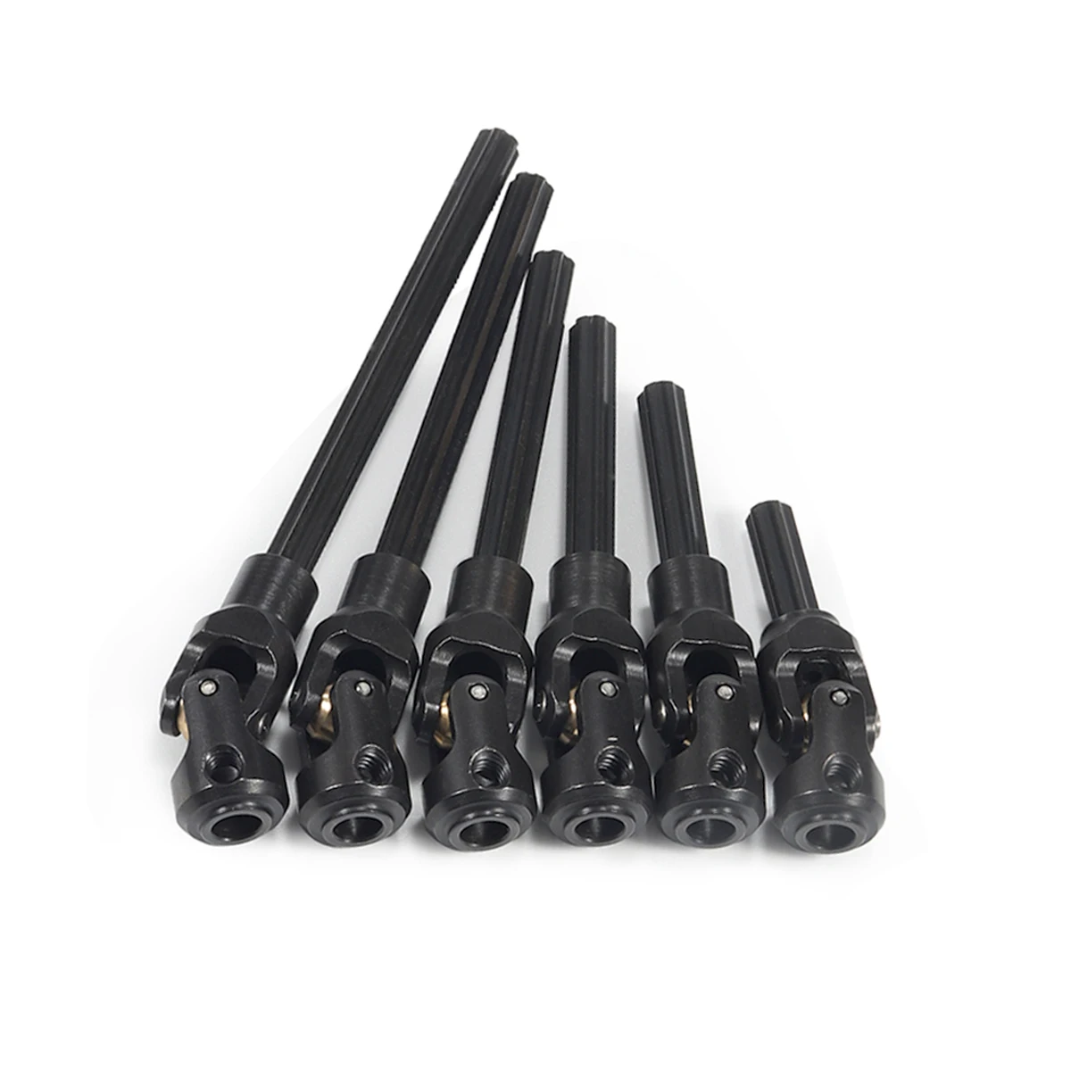 CNC Machined Metal Heavy Duty Drive Shaft for 1/10 RC Crawler Car Axial SCX10 Capra Wraith  TRX4 TRX6 Redcat GEN8 CC01